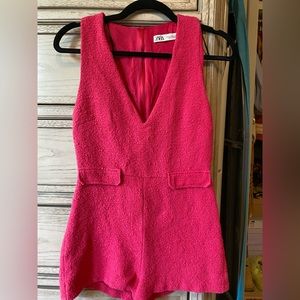 Zara Tweed Romper